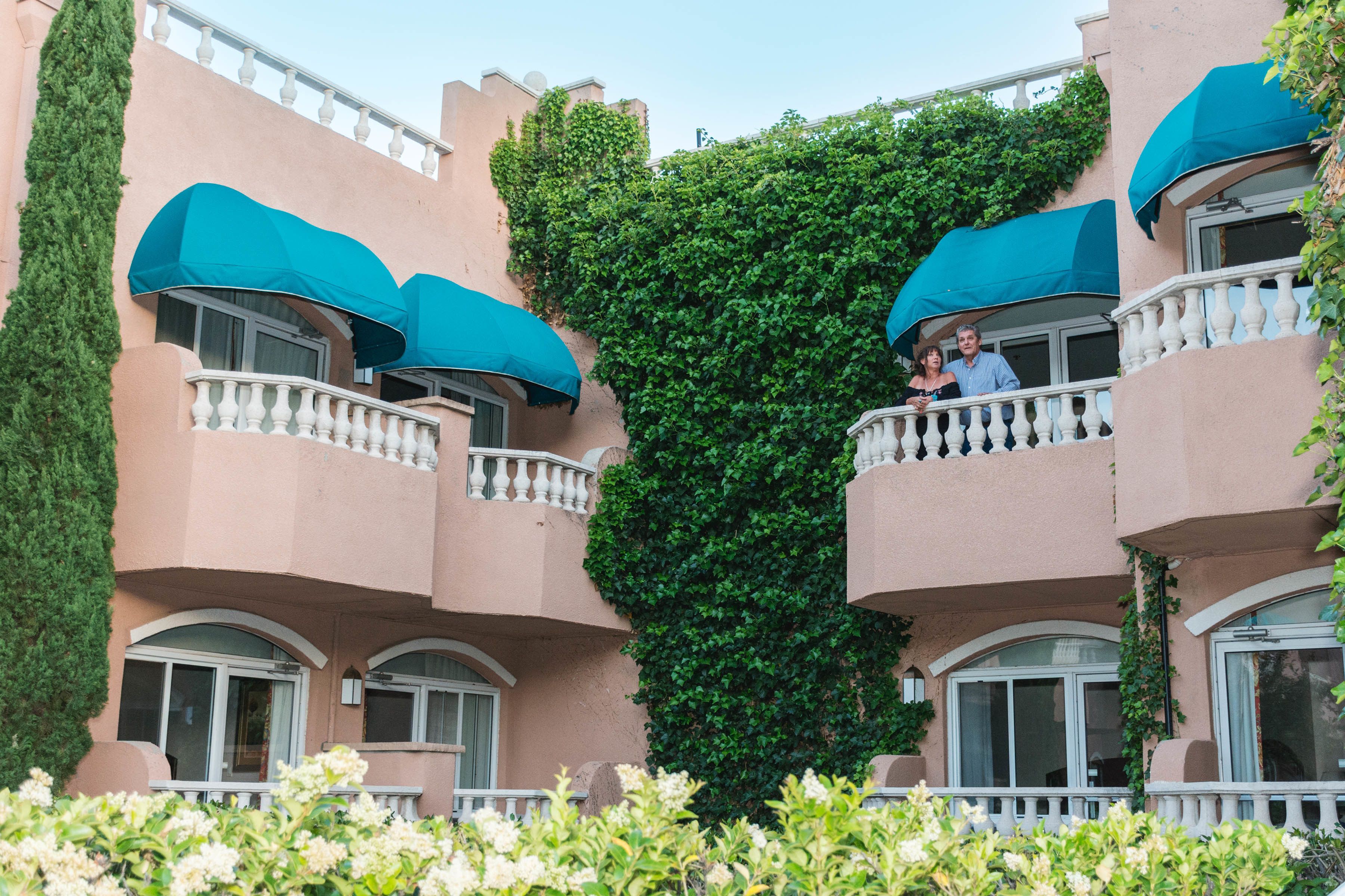 Uitzicht vanuit accommodatie