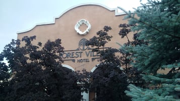 Voorkant van accommodatie