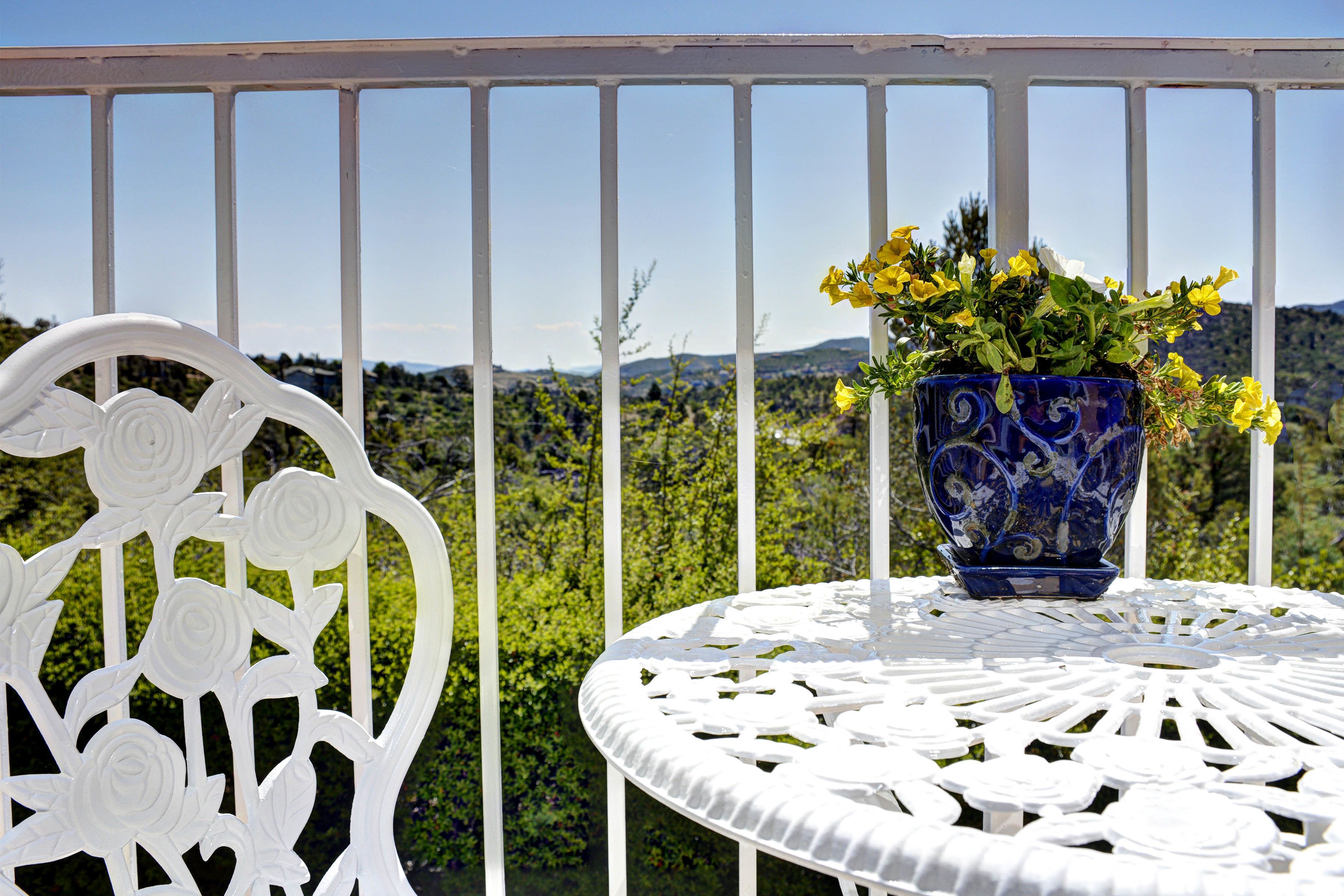 Utsikt fra overnattingsstedet