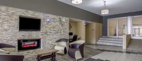 Coin salon dans le hall