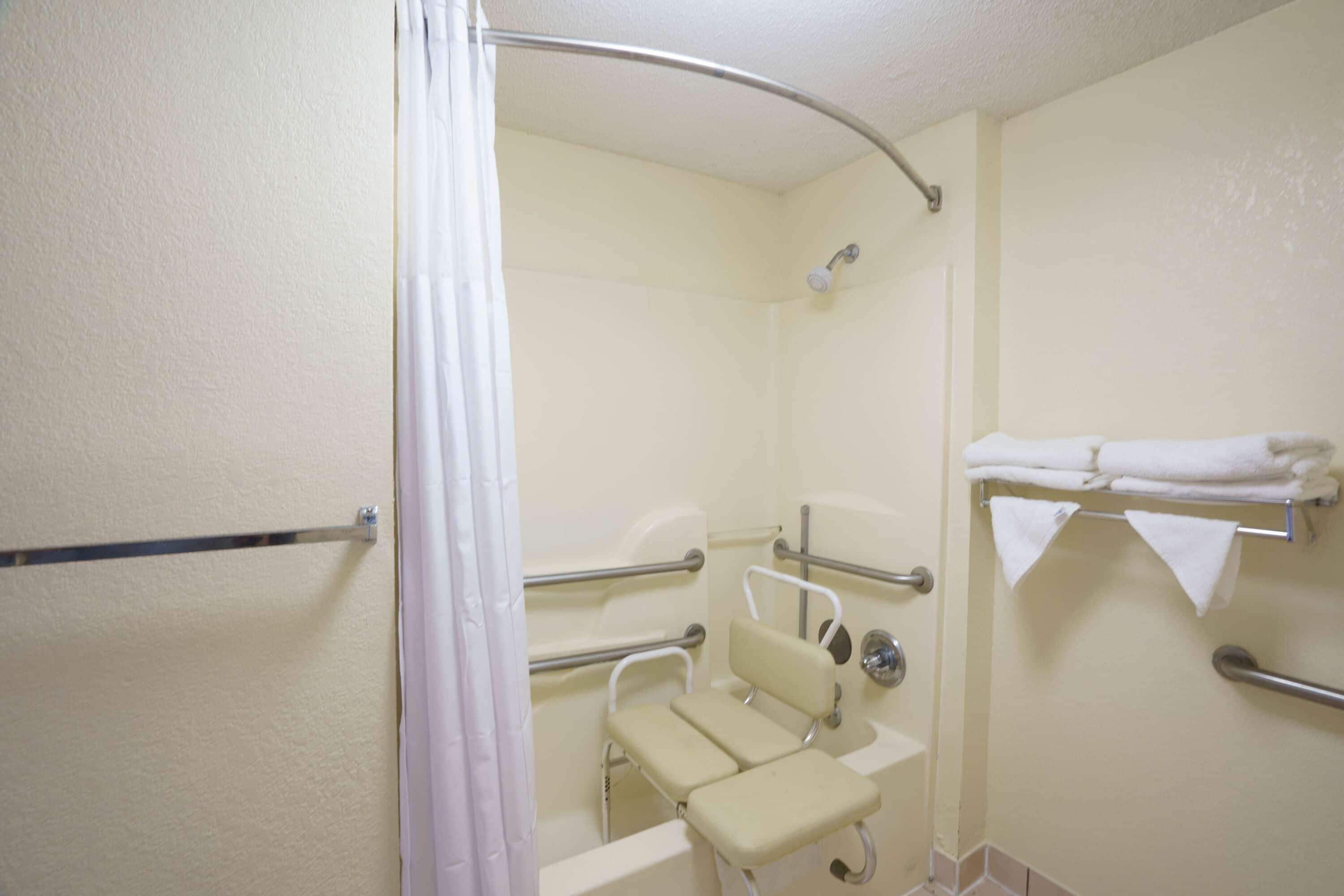 Free toiletries, hair dryer, towels, soap