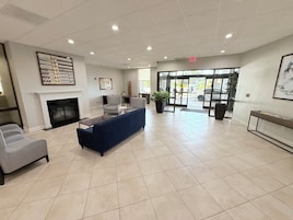Sala de estar en el lobby