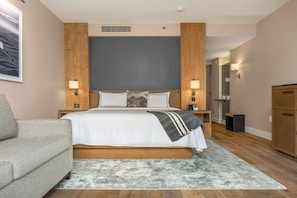 Premier Room, 1 Katil Raja (King) | Cadar kapas Mesir, peralatan tempat tidur premium, tilam berlapik
