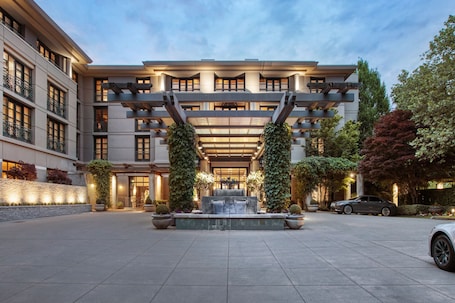 Fachada de la propiedad