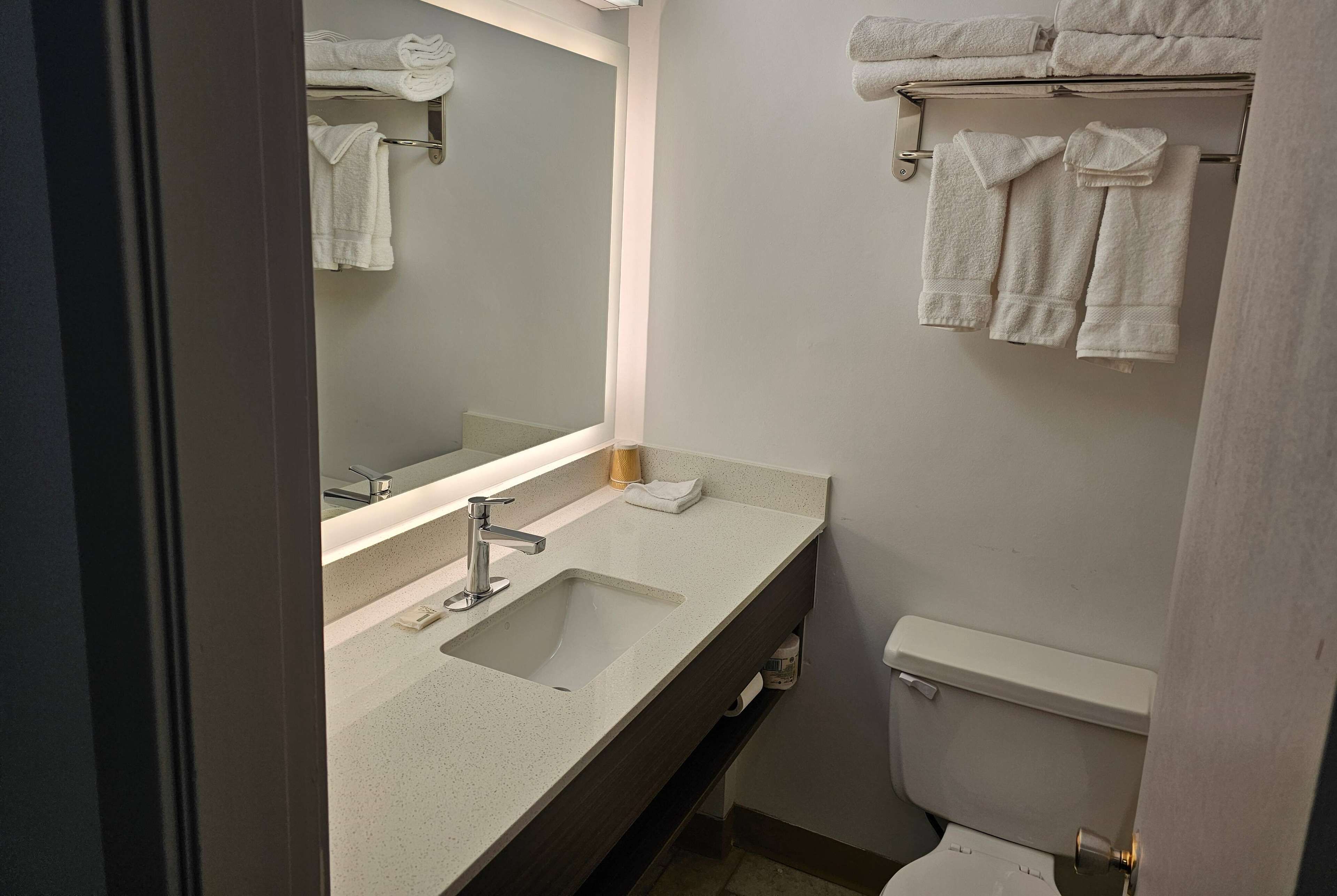 desk, blackout curtains, iron/ironing board, free wifi