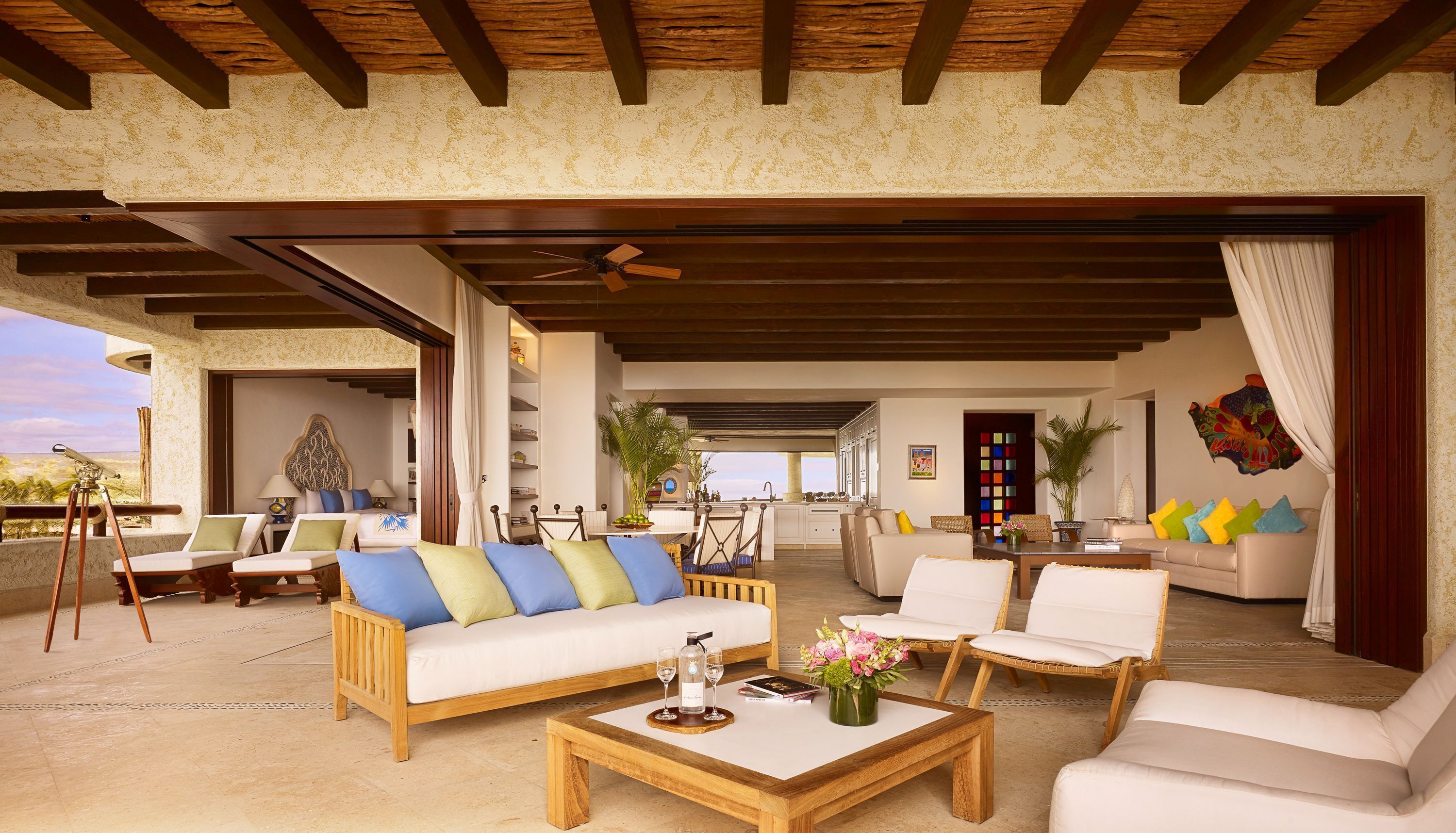 50-inch smart tv with satellite channels, fireplace, dvd player