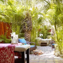 Couples treatment rooms, sauna, hot tub, hot springs, body treatments