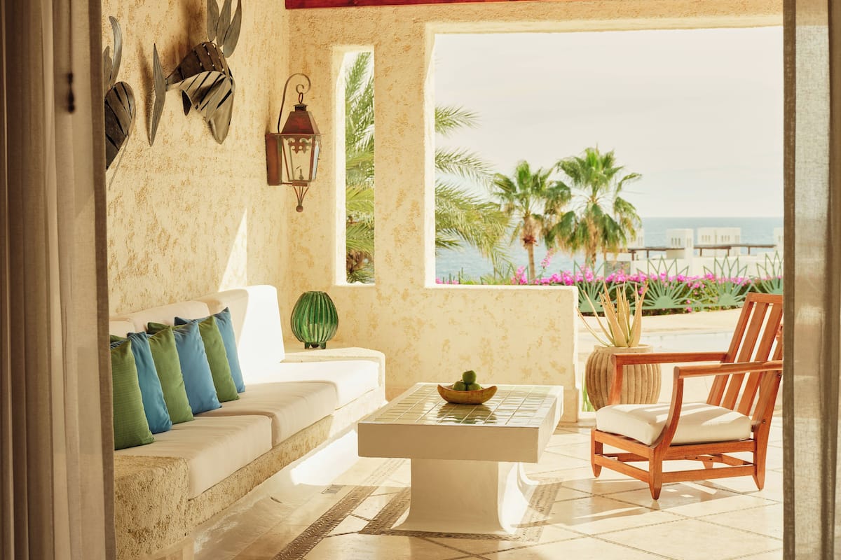 Utsikt mot havet/stranden