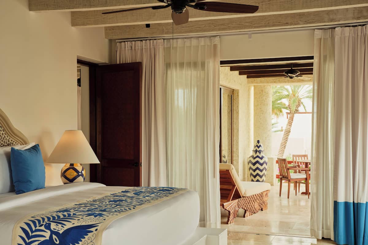 One Bedroom Garden View Residence | Sábanas de algodón egipcio, ropa de cama de alta calidad y edredón