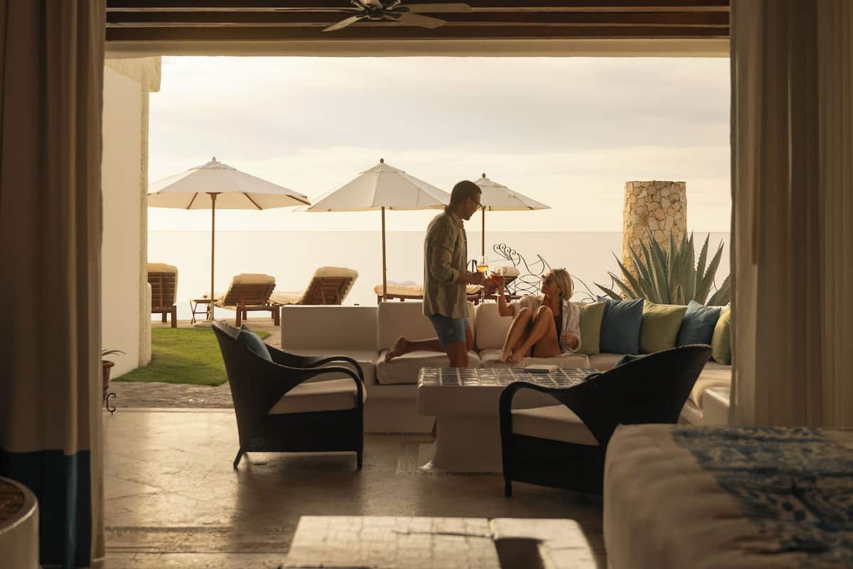 Ocean Front Double with Two Queen Size Bed Junior Suite | Vista a la playa o el mar