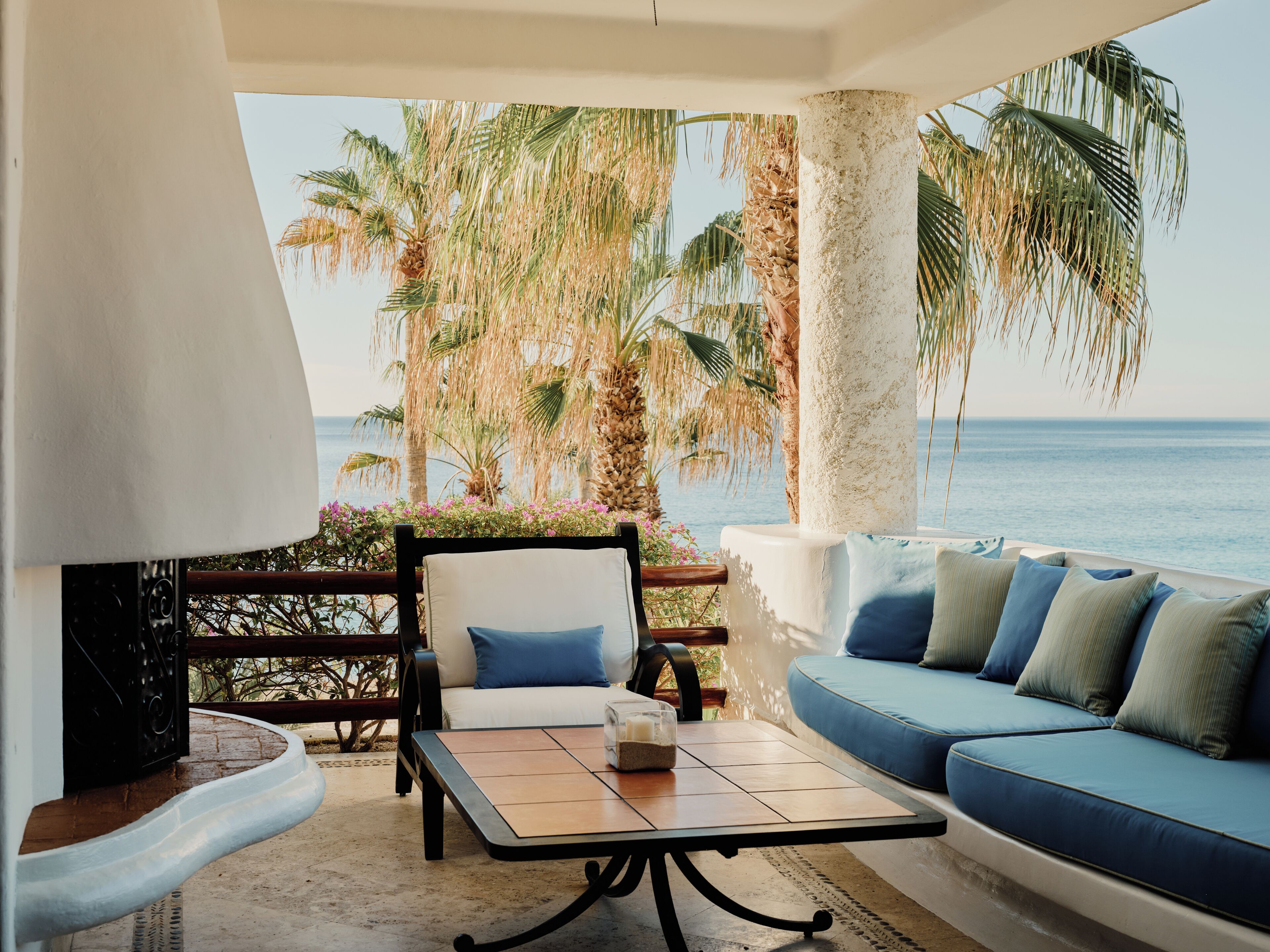 Utsikt mot havet/stranden