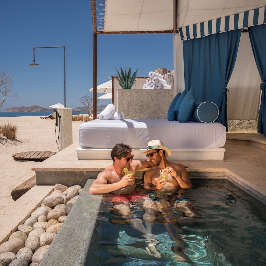 8 outdoor pools, cabanas (surcharge), pool umbrellas