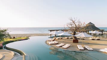 8 outdoor pools, cabanas (surcharge), pool umbrellas