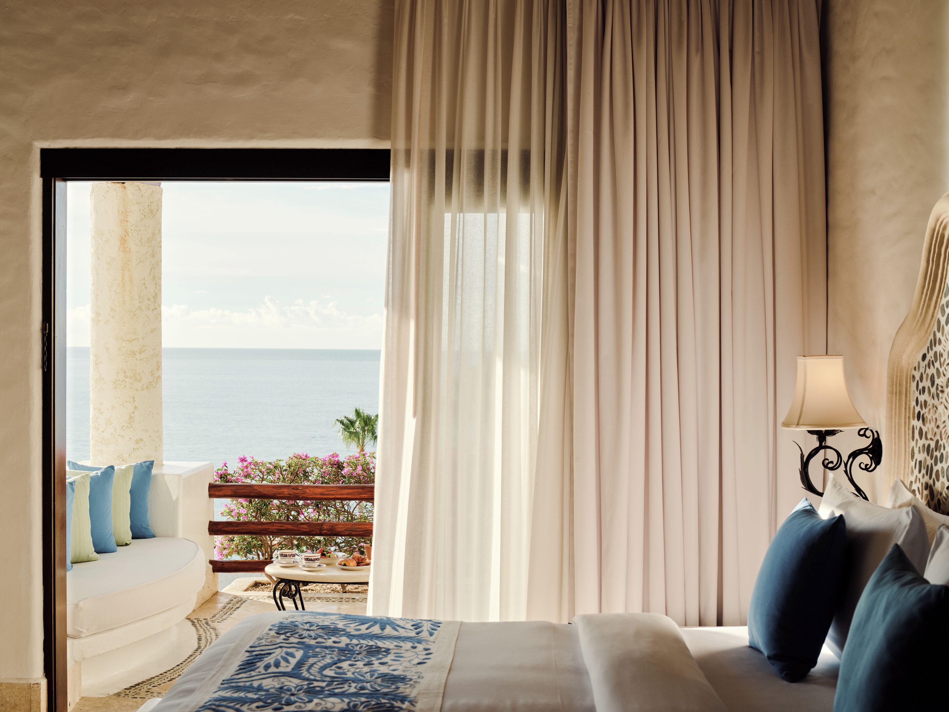 Utsikt mot havet/stranden