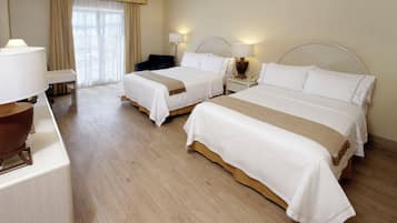 Room, 2 Double Beds, Smoking | In-room safe, desk, iron/ironing board, free WiFi