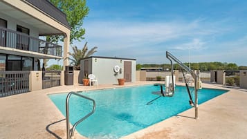 Seasonal outdoor pool