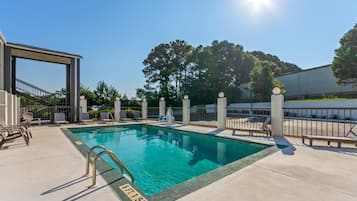 Seasonal outdoor pool