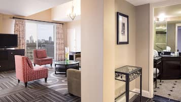 In-room safe, blackout curtains, iron/ironing board, rollaway beds