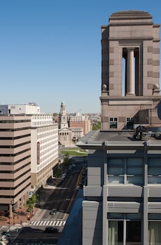 City view at Hamilton Hotel Washington DC