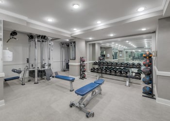 Fitness center at Hamilton Hotel Washington DC
