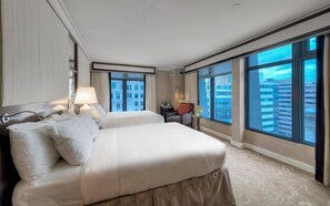 Pillowtop beds, in-room safe, desk, iron/ironing board