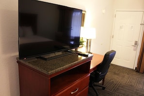 Desk, iron/ironing board, free WiFi