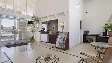 Sitteområde i lobbyen