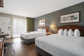 Blackout curtains, iron/ironing board, free WiFi, bed sheets