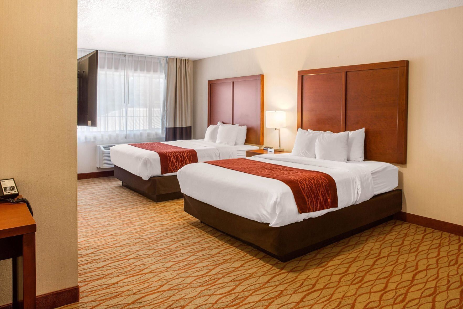 Premium bedding, soundproofing, iron/ironing board