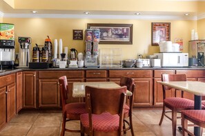 Free continental breakfast