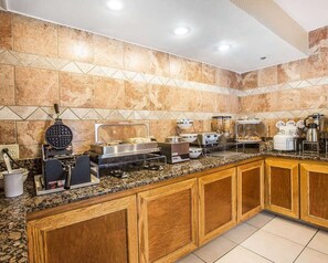 Free buffet breakfast