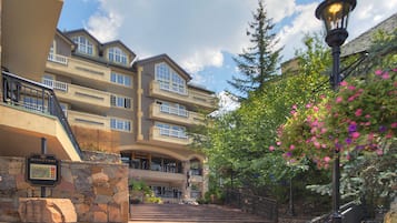 Overnatningsstedets facade