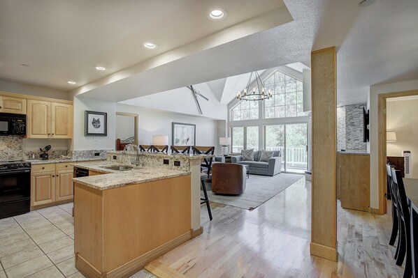 Premier Condo, 4 Bedrooms | Living area | TV - St James Beaver Creek, A Vail Resorts Property (Avon)