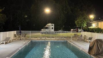 Seasonal outdoor pool