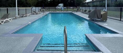 Seasonal outdoor pool