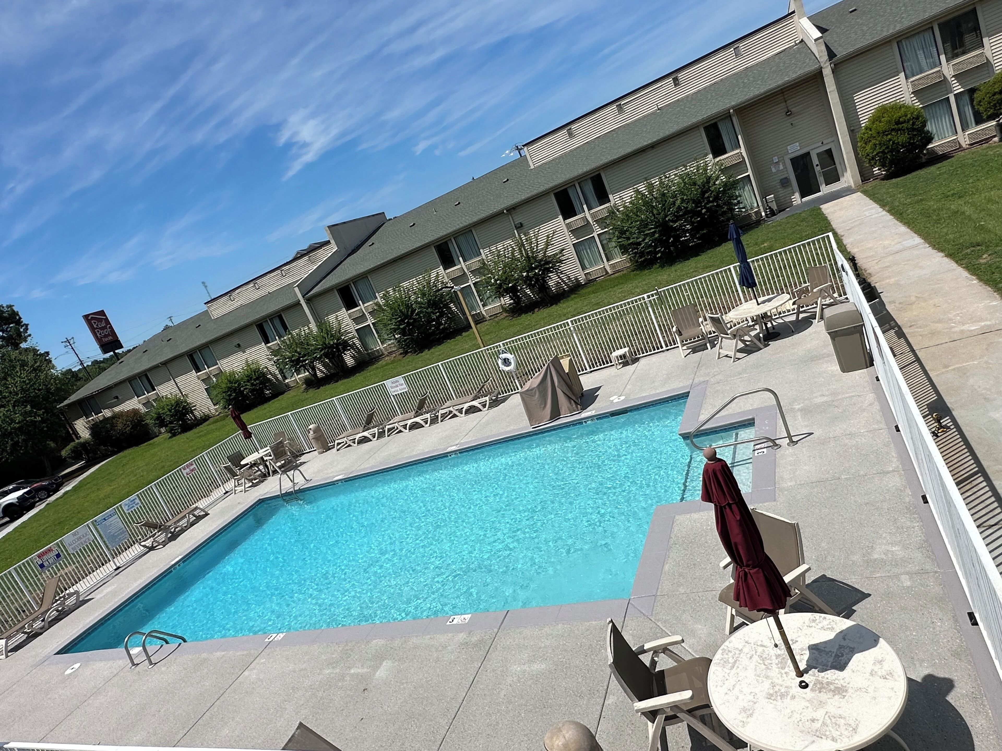 Seasonal outdoor pool