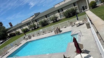 Seasonal outdoor pool