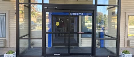 Façade de l’hébergement