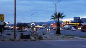 Front of property – evening/night