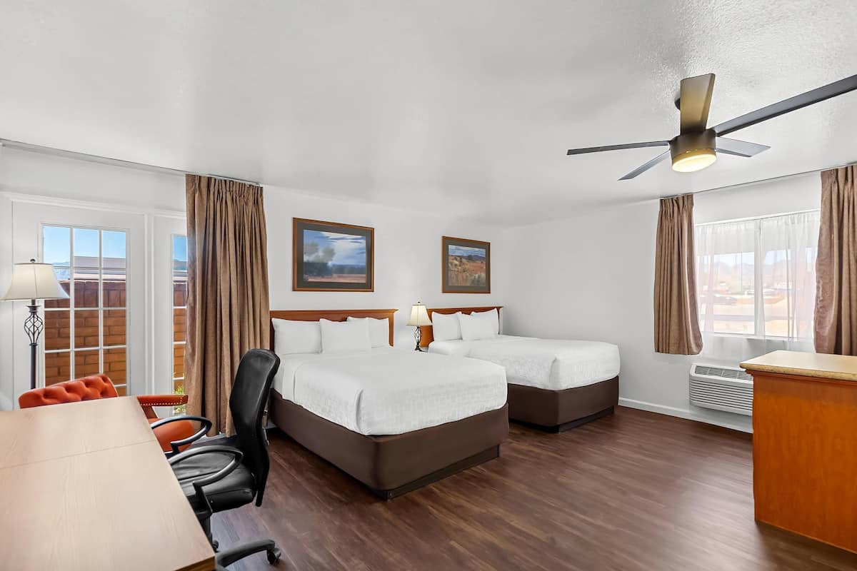 Standard Room, 2 Double Beds, Non Smoking | Egyptian cotton sheets, premium bedding, down comforters, pillowtop beds