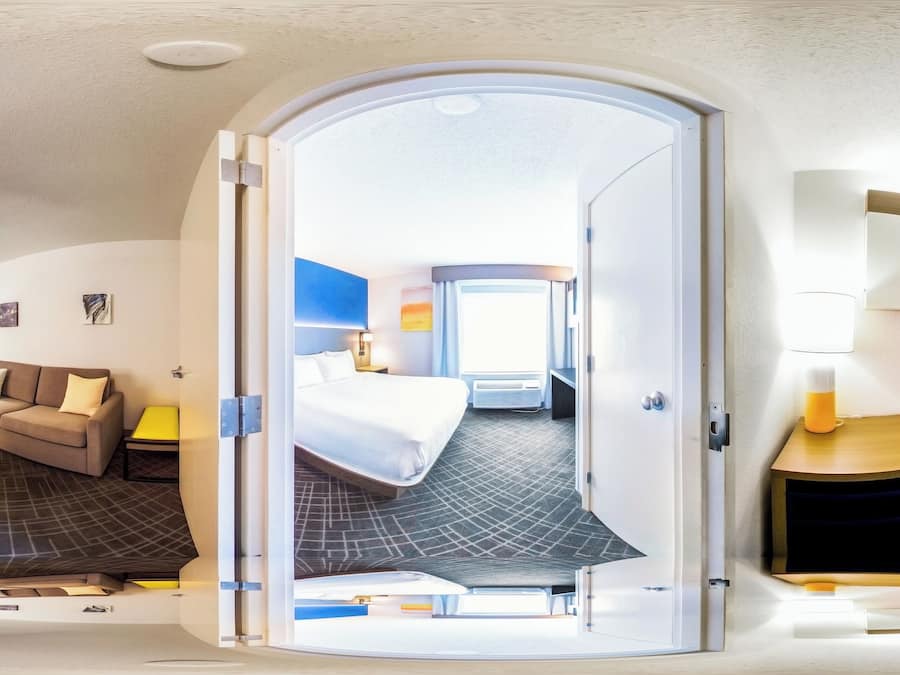 Suite, 1 King Bed with Sofa bed, Non Smoking | In-room safe, desk, laptop workspace, blackout curtains