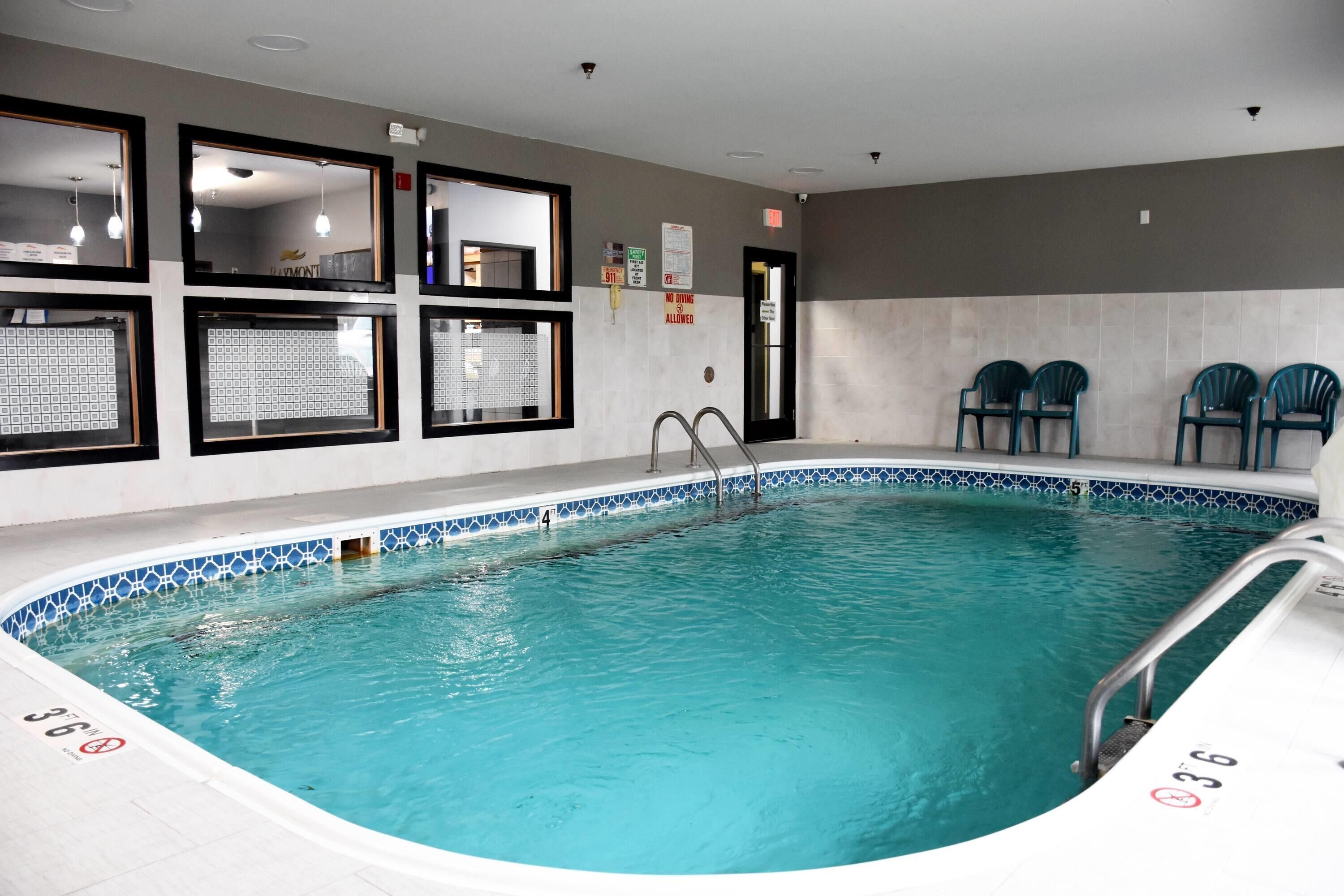 Una piscina techada