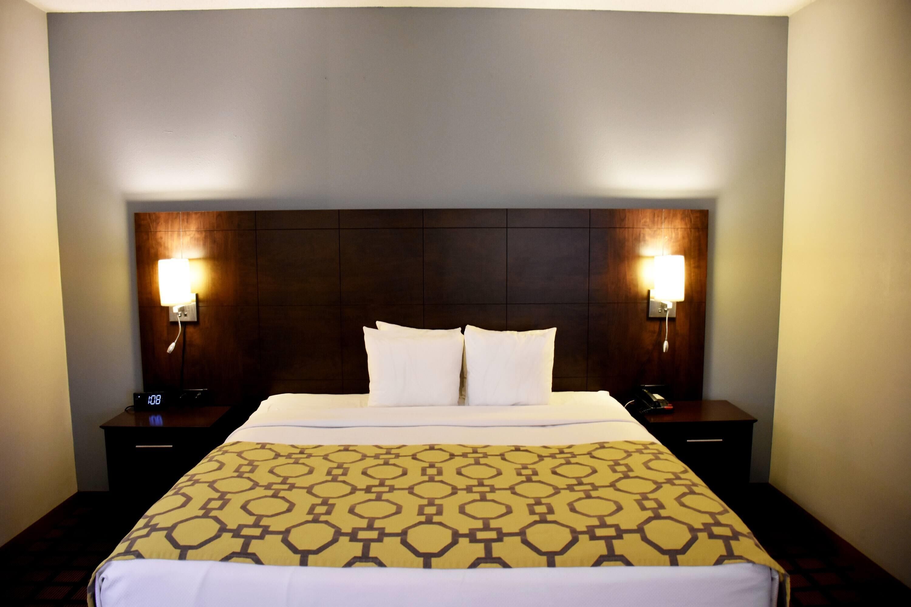 Desk, blackout curtains, iron/ironing board, free WiFi