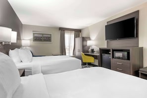 Standard Room, 2 Queen Beds, Non Smoking | Premium bedding, pillowtop beds, in-room safe, desk