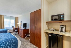 Desk, iron/ironing board, free cribs/infant beds, free WiFi