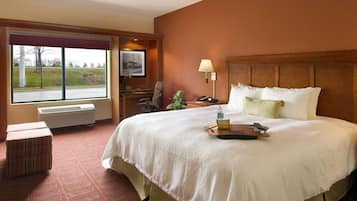 Premium bedding, pillow-top beds, iron/ironing board