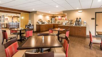 Free buffet breakfast