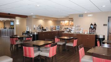 Free buffet breakfast