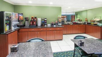 Free daily full breakfast