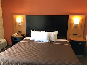 Desk, iron/ironing board, free WiFi, bed sheets